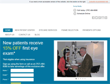 Tablet Screenshot of familyvisionva.com